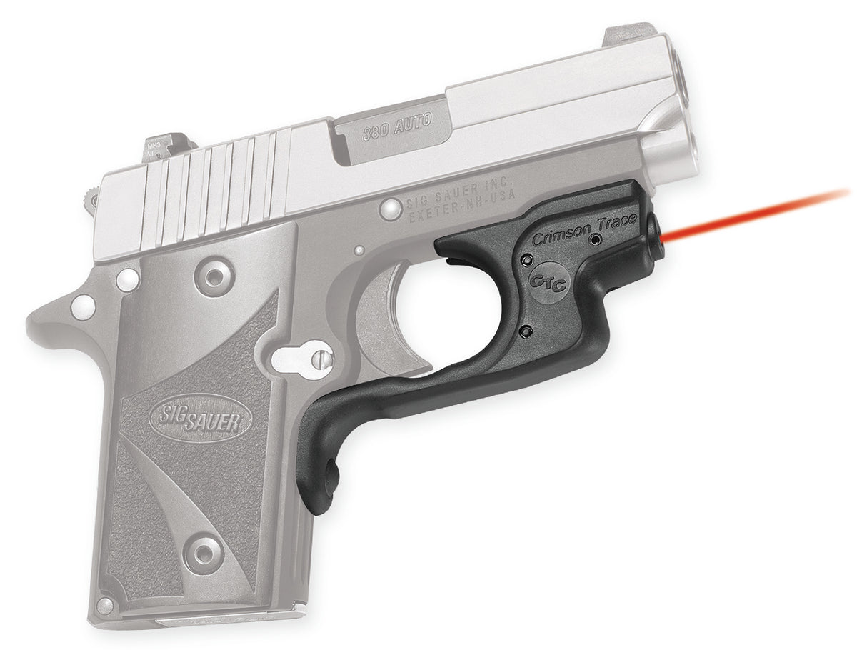 Crimson Trace 0170701 Laserguard Red Laser for Sig Sauer P238/P938, Black Polymer