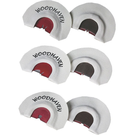 WoodHaven Red Zone Turkey Diaphragm Call 3-Pack