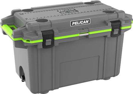 Pelican IM 70 Quart Elite Cooler Dark Gray/Green