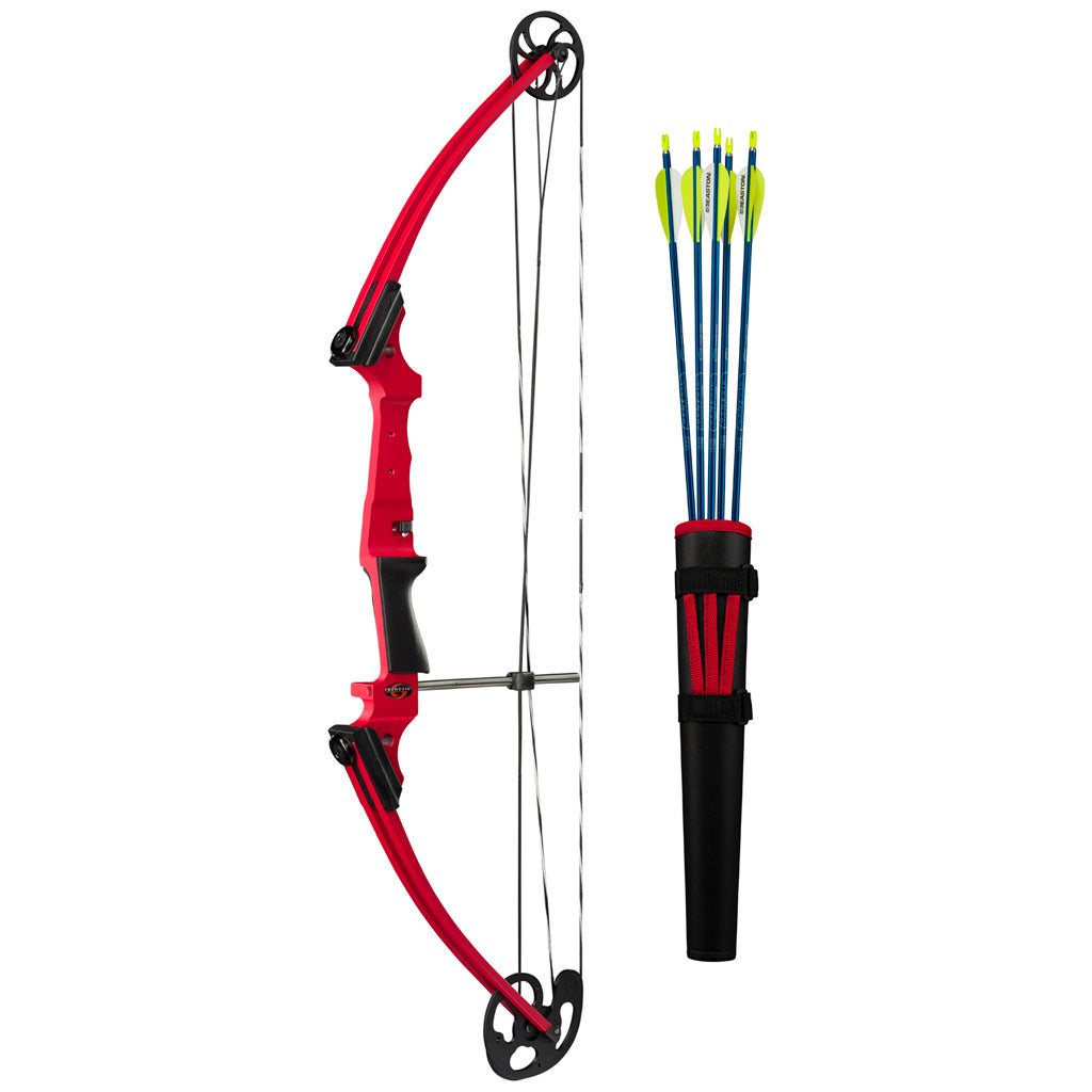 Genesis Bow Archery Set Red Right Hand with Quiver and Arrows