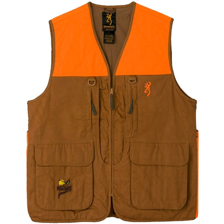 Browning Pheasant Forever Hunting Vest No Embroidery Medium