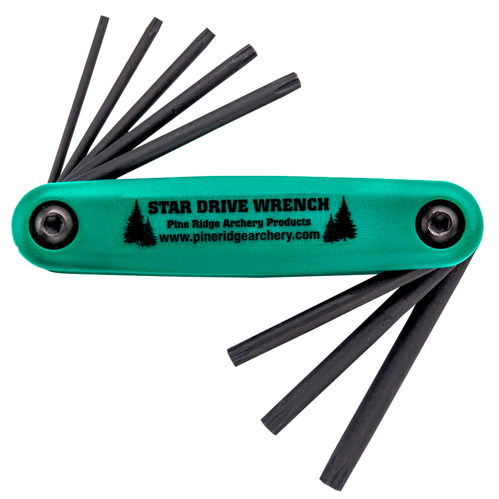 Pine Ridge Star Drive Torx Wrench Set for Bows T9-T40