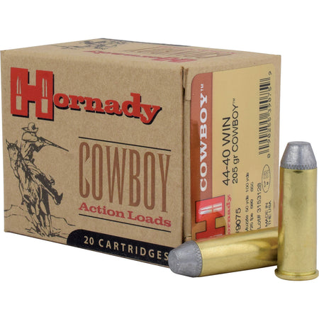 Hornady Custom Cowboy .44-40 Winchester 205 gr Solid ammo