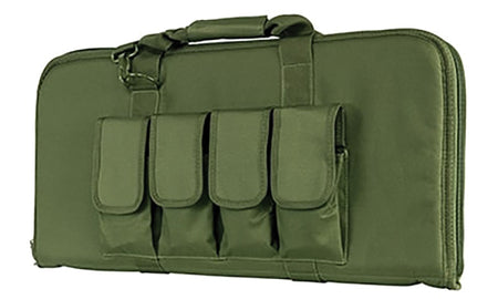 NcSTAR VISM AR/AK Pistol Case 28" 4 Mag Pouches Lockable Green