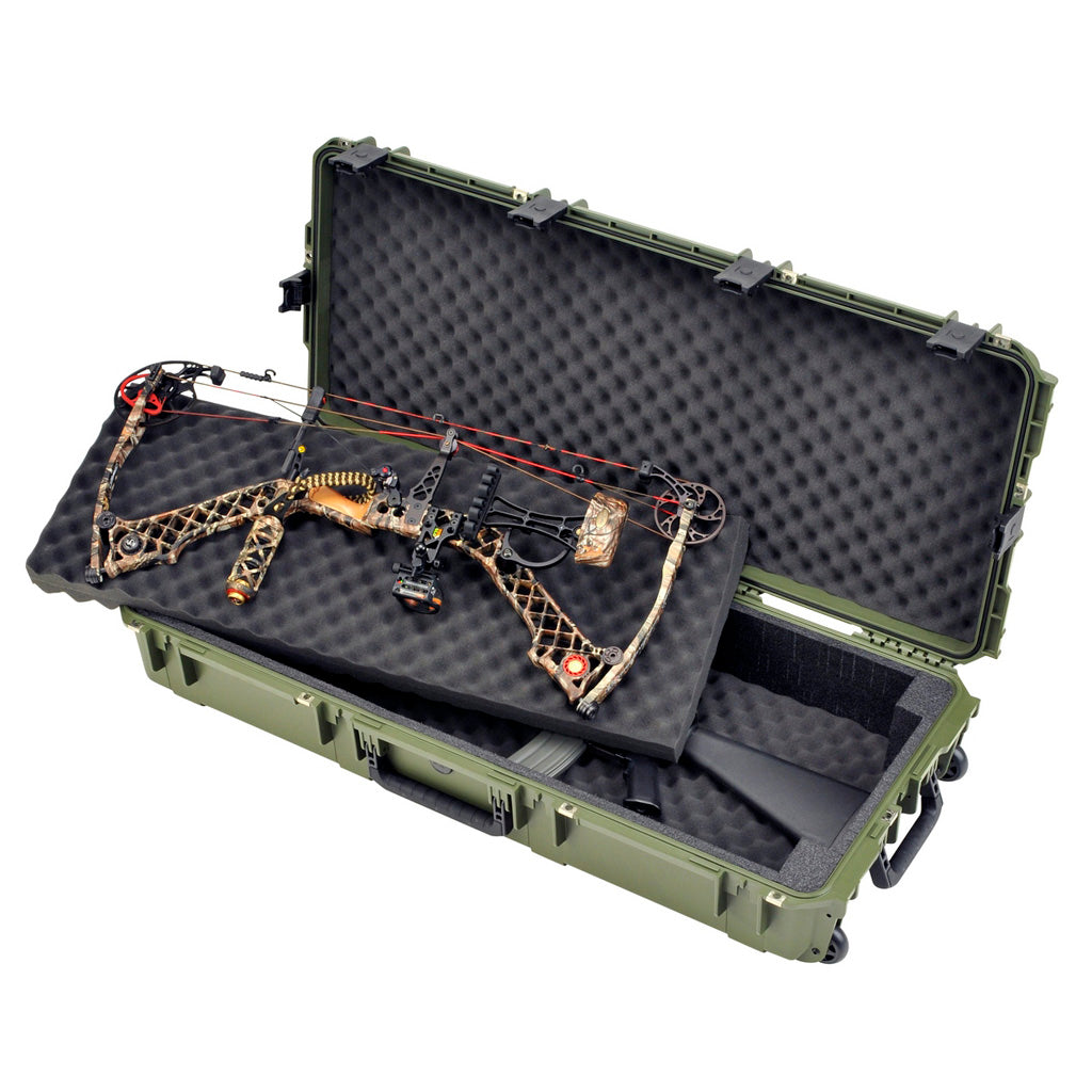 SKB iSeries Double Bow/Rifle Case Green 42 in. Watertight