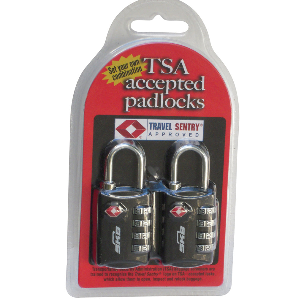 SKB TSA Approved Combo Padlock Set 2-Pack