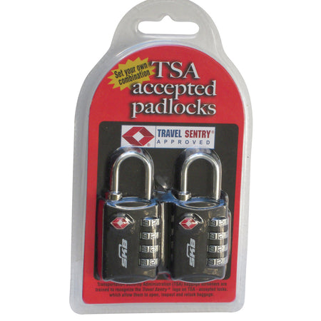 SKB TSA Approved Combo Padlock Set 2-Pack