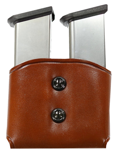 Galco DMC26 Double Magazine Carrier Tan Leather .45 ACP for Sig P220/1911