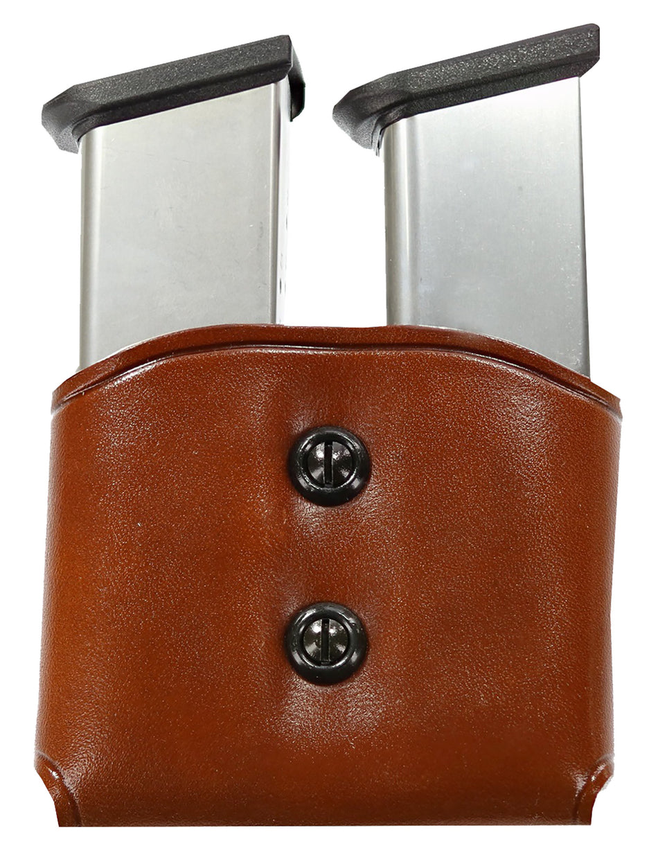 Galco DMC26 Double Magazine Carrier Tan Leather .45 ACP for Sig P220/1911