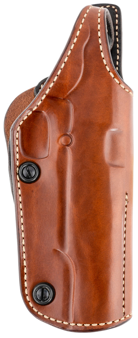Galco PHX124 Phoenix OWB Tan Leather Belt Slide Holster Fits S&W N Frame 5" Barrel Right Hand