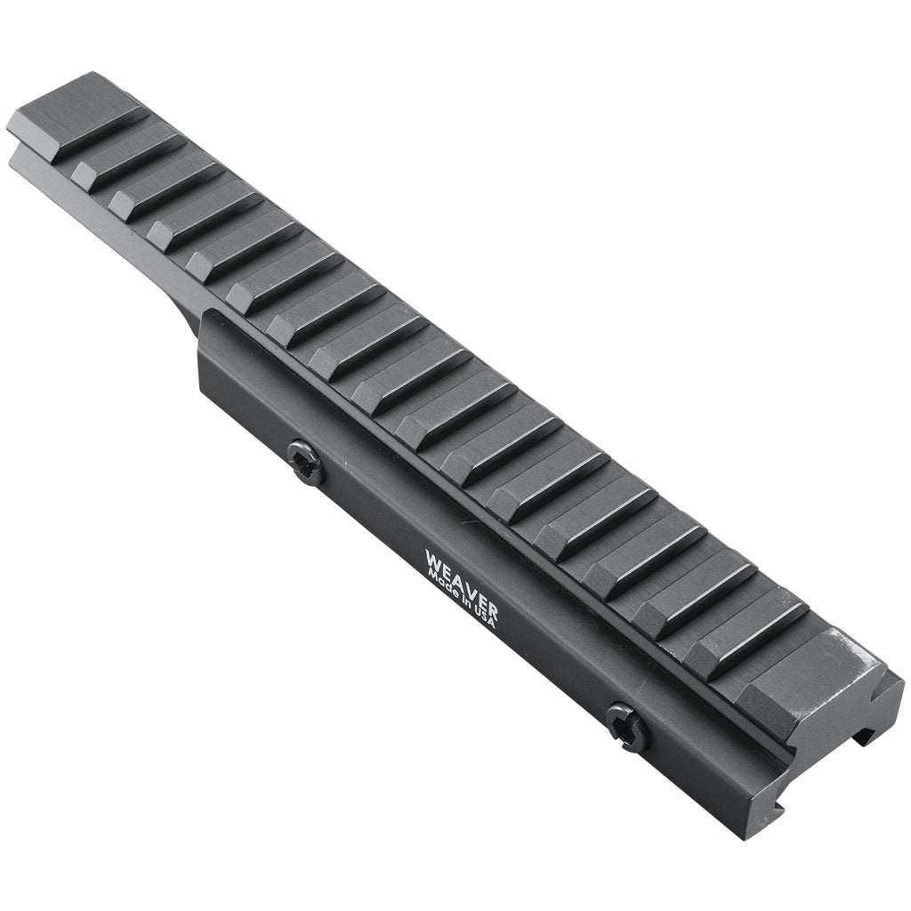Weaver AR Flat Top Riser Rail 20 MOA Matte Black