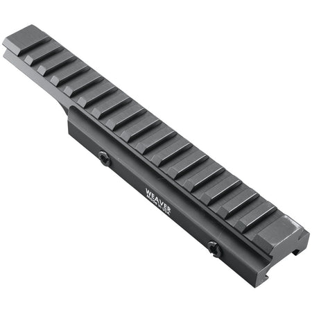 Weaver AR Flat Top Riser Rail 20 MOA Matte Black