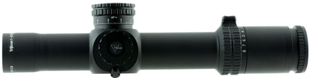 Trijicon AccuPower 1-8x28mm 34mm Tube FFP Illuminated Green Segmented Circle Crosshair Mil Rifle Scope - Black