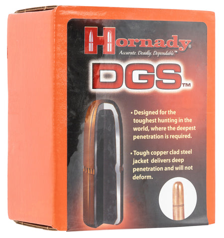 Hornady DGS 505 Caliber .505 525 Grain Steel Jacket Solid Bullet 50-Count
