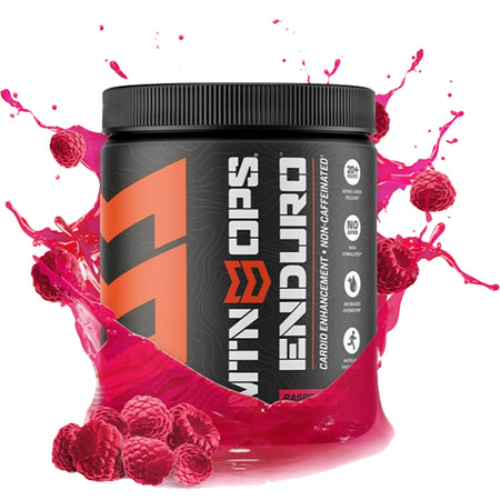 MTN OPS Enduro Cardio Enhance Supplement Raspberry Flavor