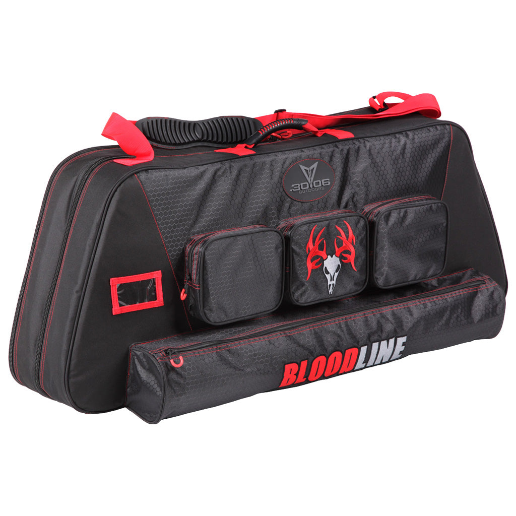 30-06 Bloodline Signature Soft Bow Case Black/Red 41 in.
