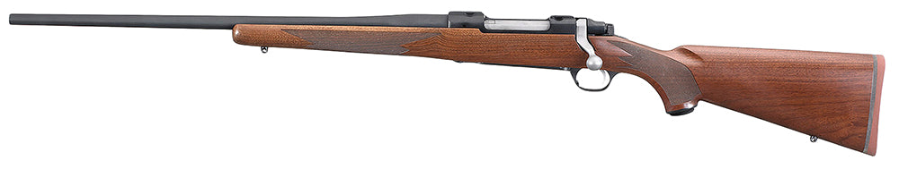 Ruger 37130 Hawkeye Sports South Exclusive Full Size 30-06 Springfield 4+1 22" Satin Blued Alloy Steel Barrel, Receiver w/Integral Scope Mount, American Walnut Fixed Stock, Left Hand