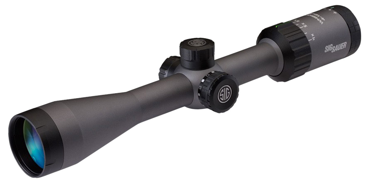 SIG Whiskey 3 Scope 4-12x40mm SFP Capped Turrets