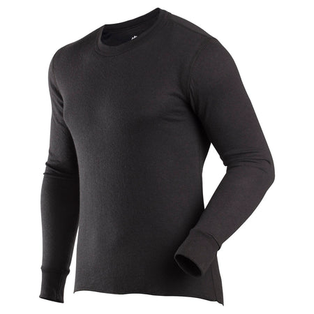 ColdPruf Basic Thermal Crew Top Black Large