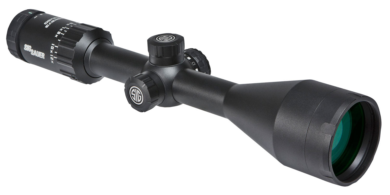 SIG Whiskey 3 Riflescope 4-12x50mm SFP with Ballistic Turret