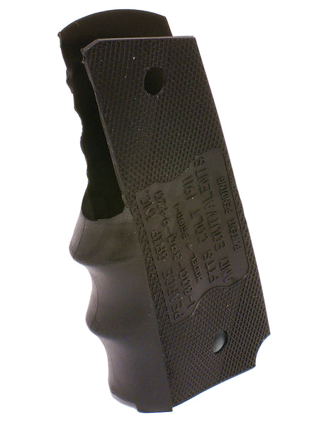 Pearce Grip PG19111 Rubber Finger Groove Insert for 1911 Government Black