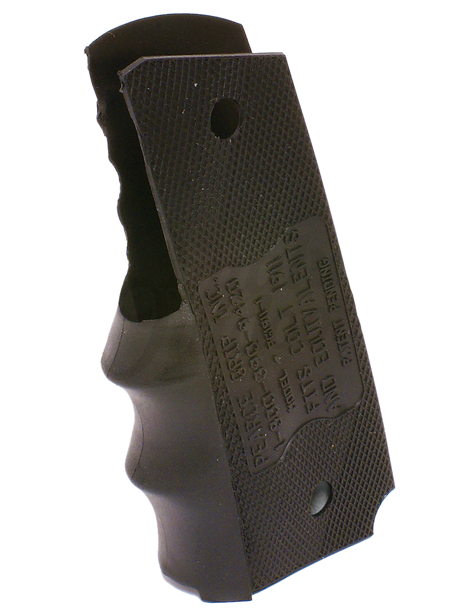 Pearce Grip PG19111 Rubber Finger Groove Insert for 1911 Government Black