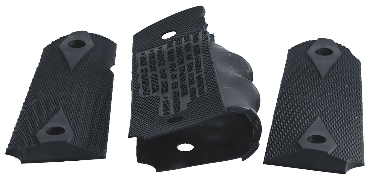 Pearce Grip PGM1911 Modular Rubber Grip System for 1911 Government Model Black