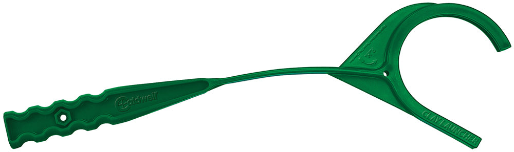 Caldwell 505501 Clay Launcher Handheld Green Plastic Manual Cocking Single Ambidextrous