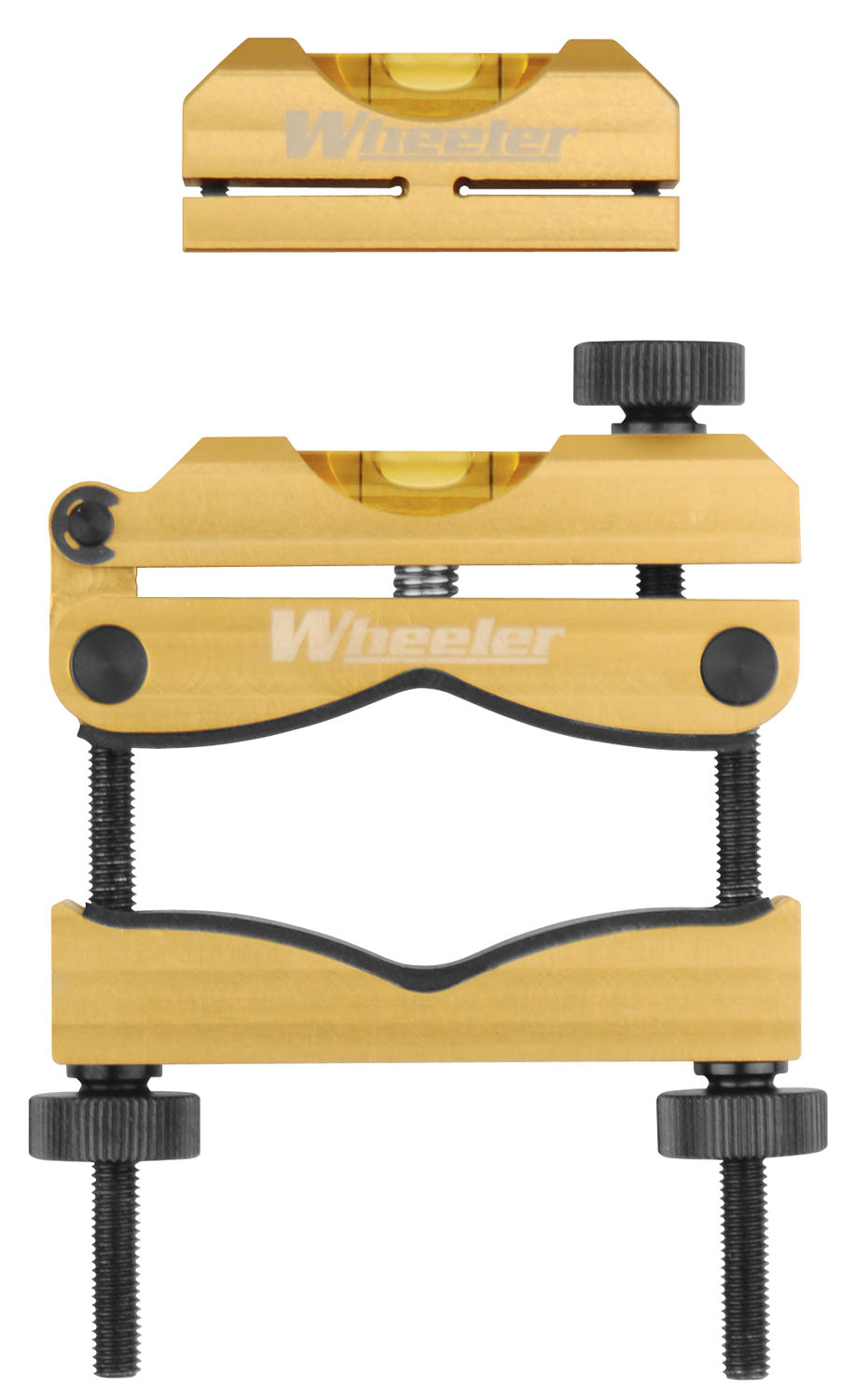 Wheeler 119050 Pro Reticle Leveling System, Black/Yellow Aluminum