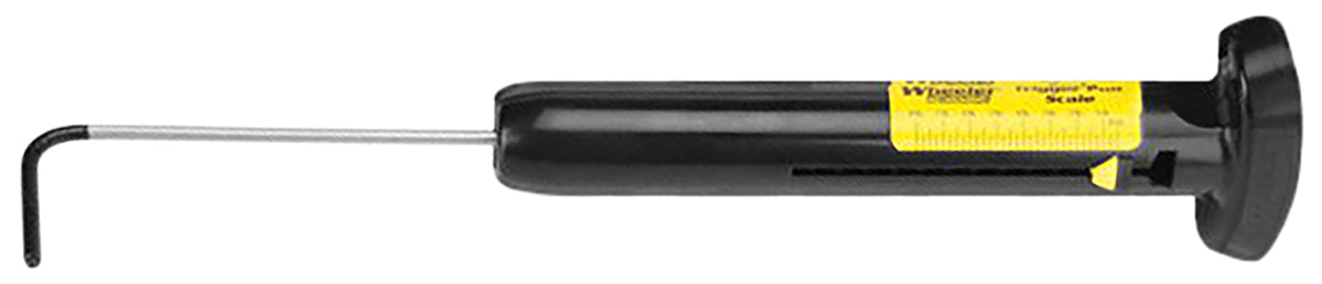 Wheeler 309888 Trigger Pull Scale, 8 oz to 8 lbs, Black Metal