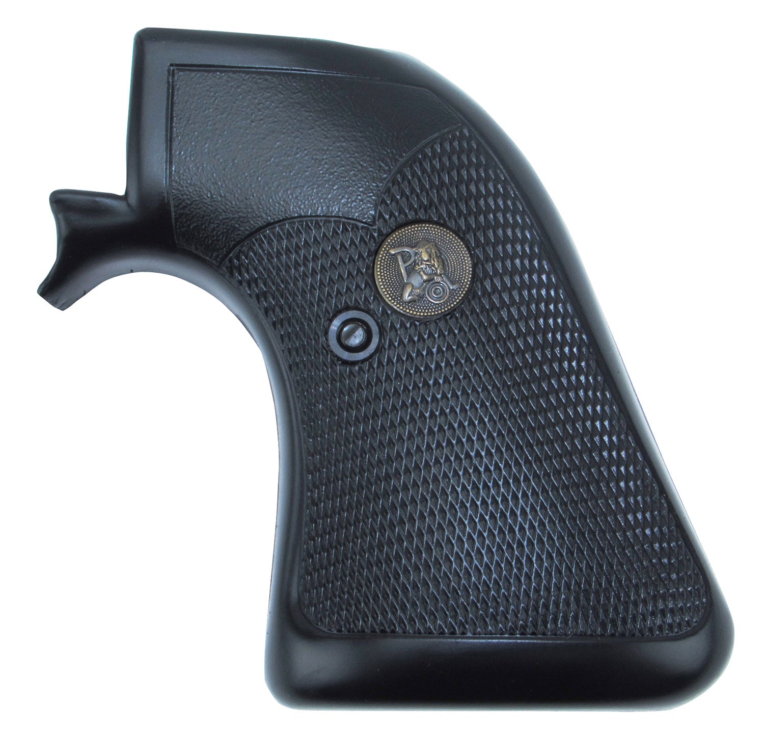 Pachmayr 03137 Presentation Grip Checkered Black Rubber for Ruger Blackhawk New Model