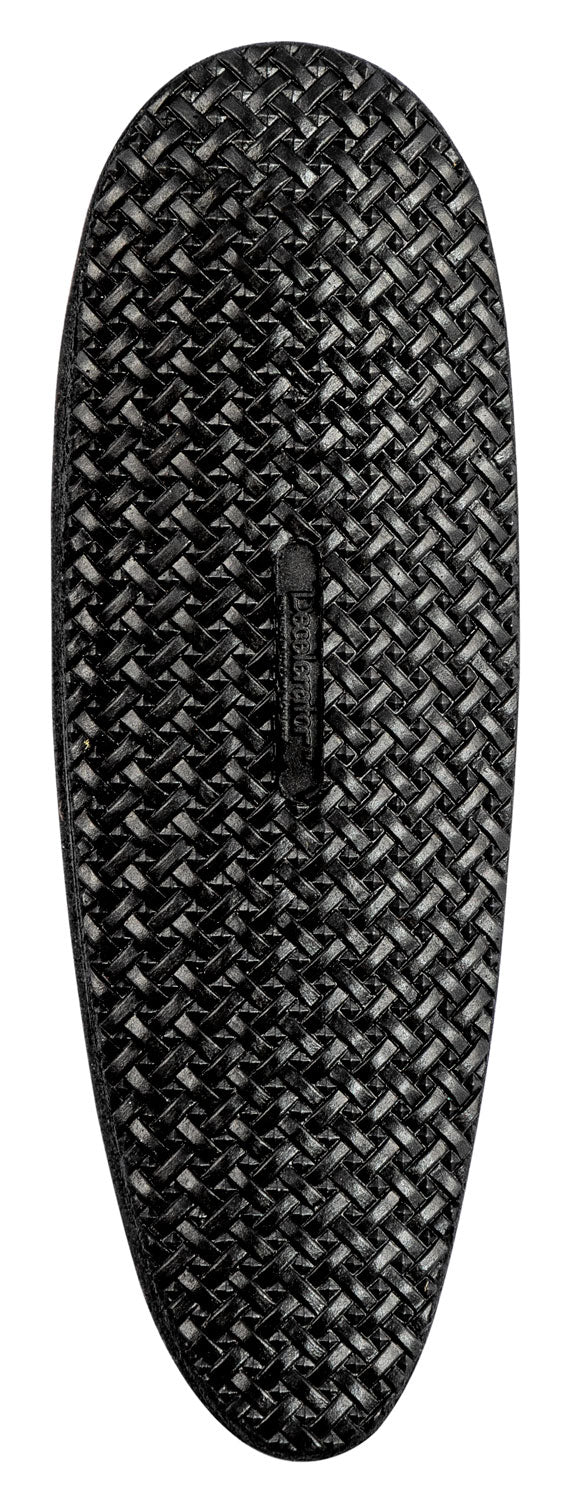 Pachmayr 01317 Decelerator Field Black Basketweave Recoil Pad Medium Rubber for Rifle