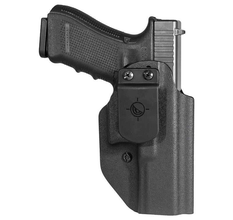 Mission First Tactical Appendix IWB/OWB Holster for Glock 17/22/34 Ambidextrous Matte Black