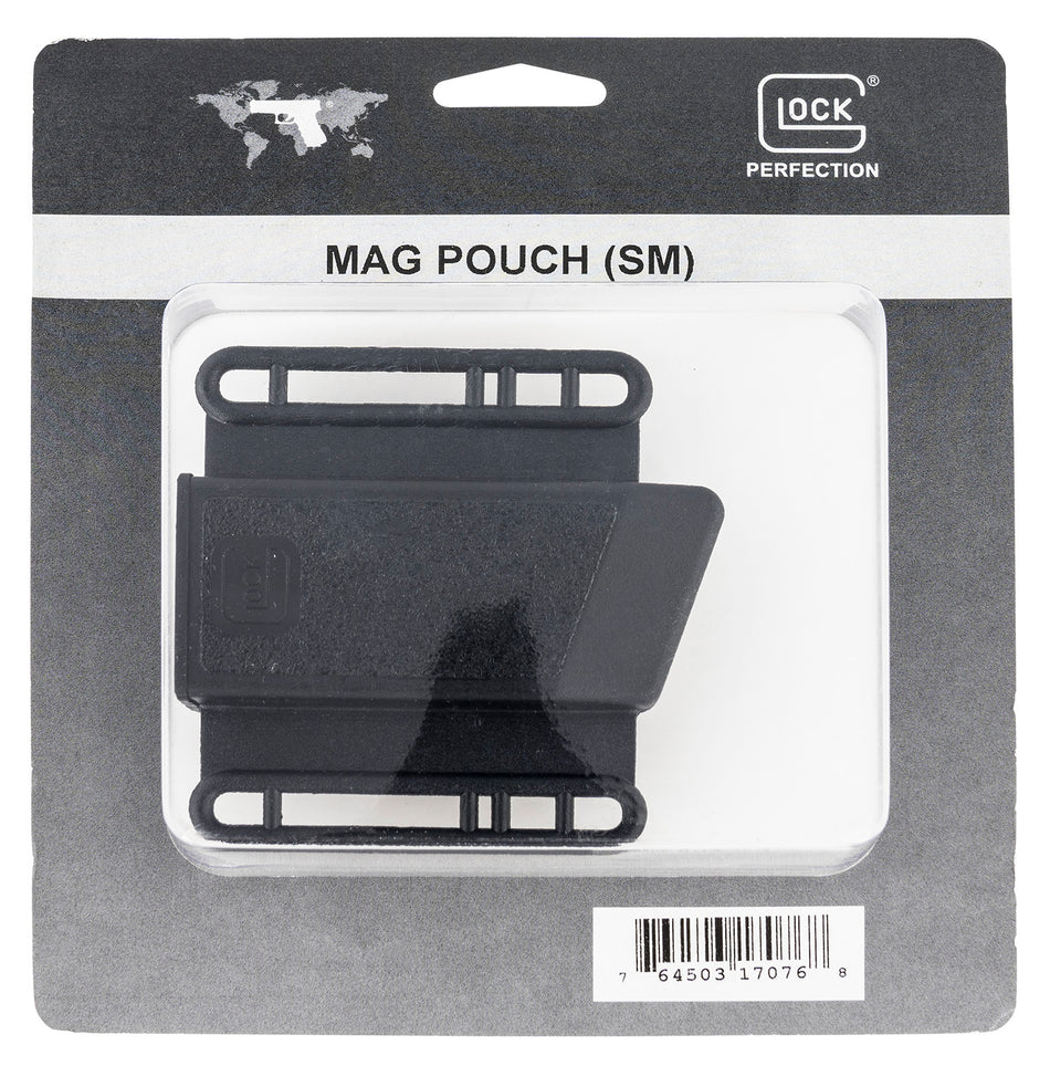 Glock MP17076 OWB Mag Pouch Black Polymer Belt Loop Mount Up To 2.25" Fits G17/19/22/23/36/27/34/35