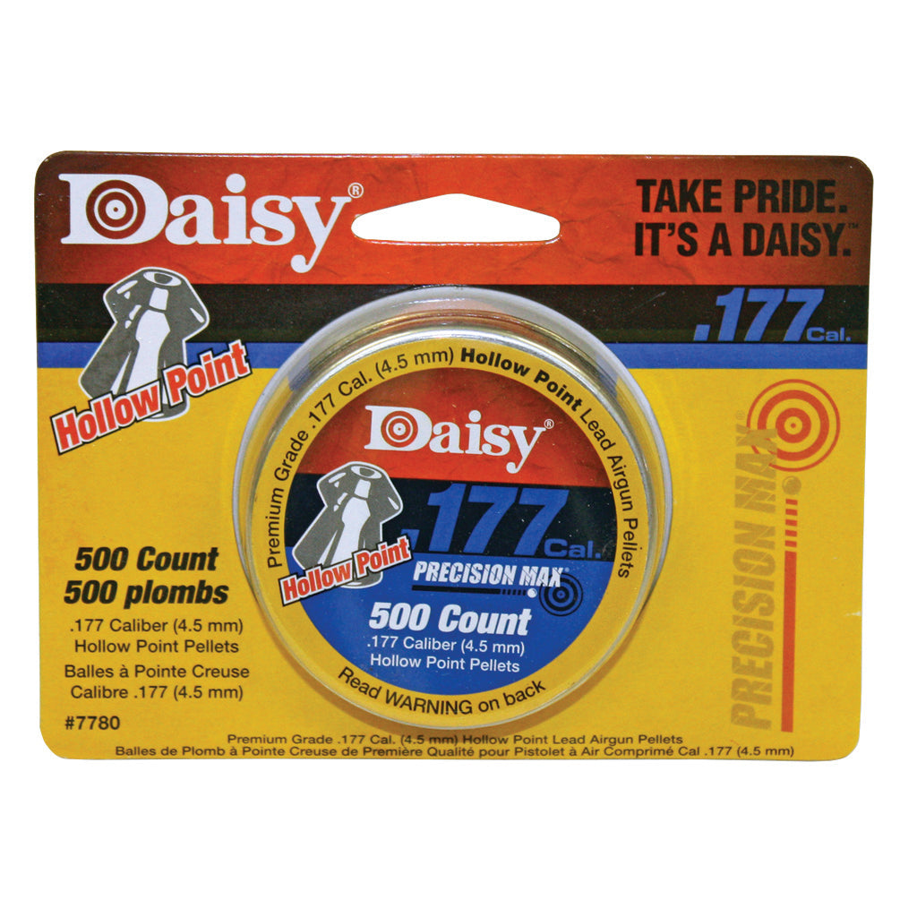 Daisy .177 Cal. Hollow Point Lead Pellets 500 ct. Tin