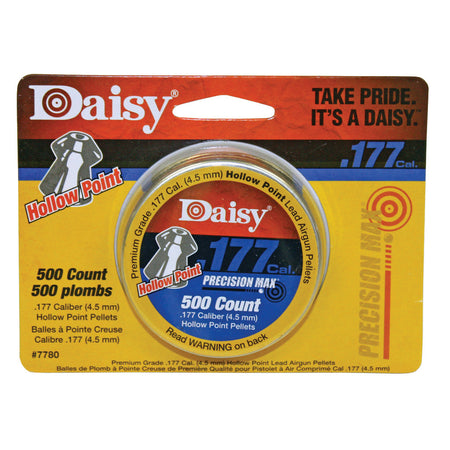 Daisy .177 Cal. Hollow Point Lead Pellets 500 ct. Tin