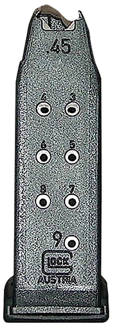 Glock MF30009 G30 9rd 45 ACP Black Polymer Handgun Magazine