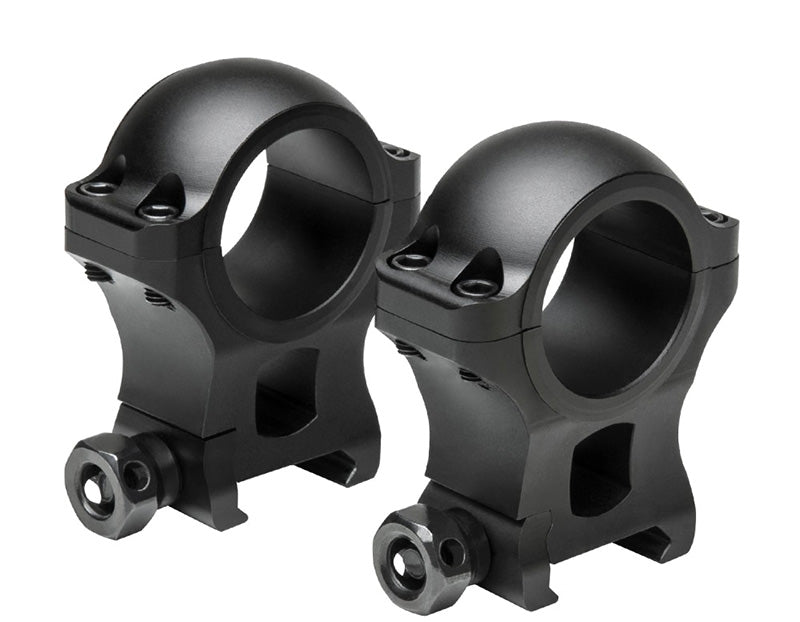 NcSTAR VISM Hunter 30mm Scope Rings, 1.3" Height, Black