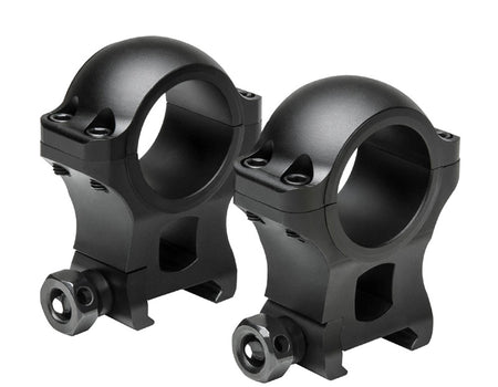 NcSTAR VISM Hunter 30mm Scope Rings, 1.3" Height, Black