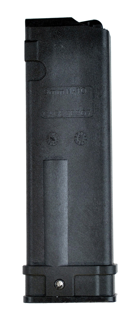 MasterPiece Arms 2070P MPA 30-Round 9mm Luger Magazine for Defender Black Polymer