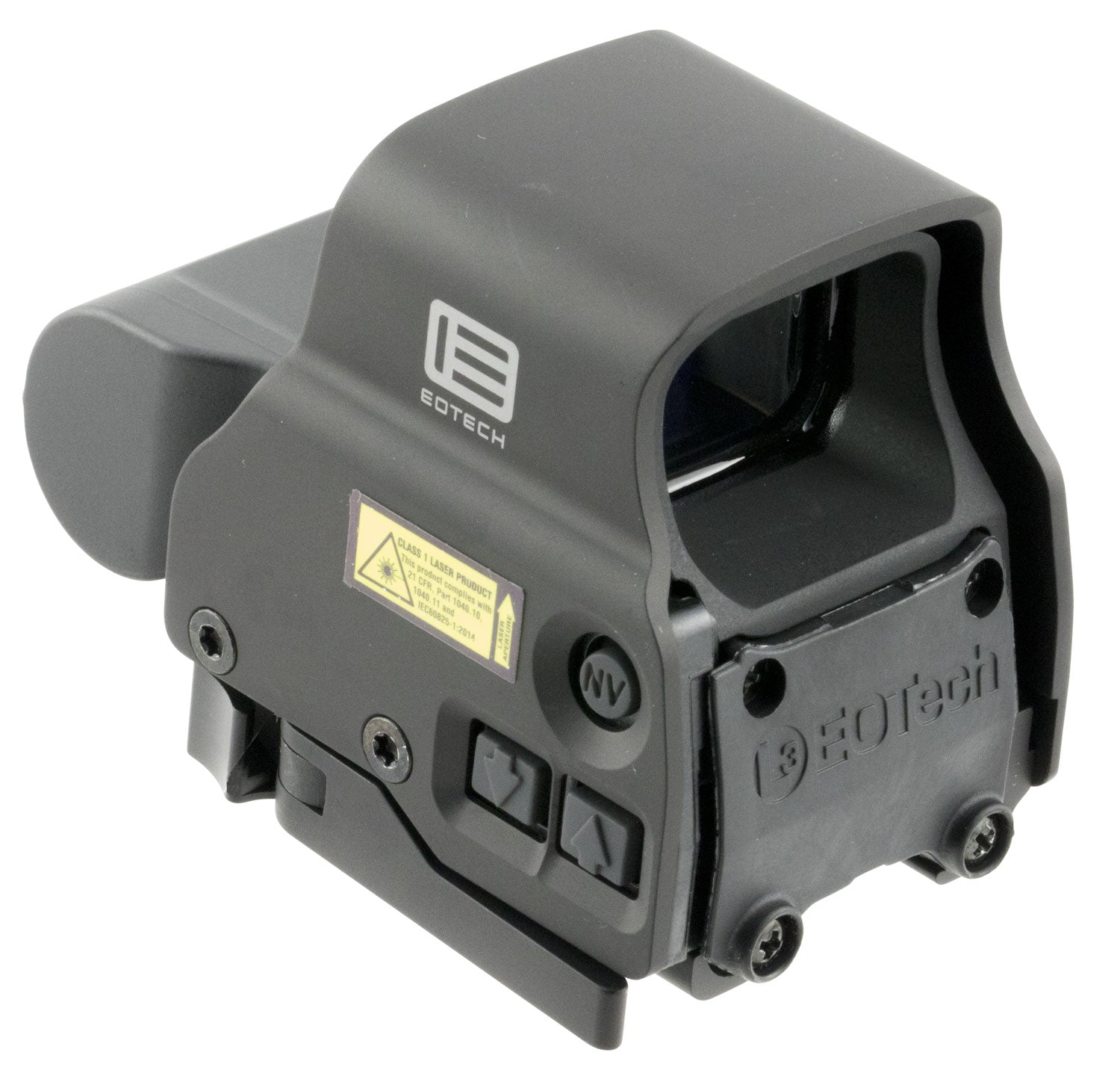 EOTech, EXPS3 Holographic Sight, Red 68 MOA Ring with 4-1 MOA Dots Reticle, Side Button Controls, Quick Disconnect, Night Vision Compatible, Black Finish