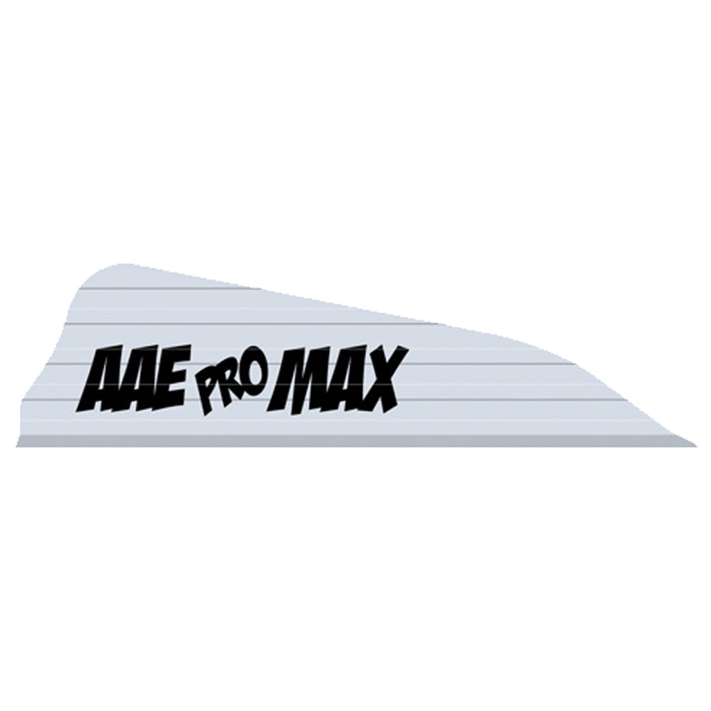 AAE Pro Max Vanes White 1.7 in. 100-Pack Arrow Fletching