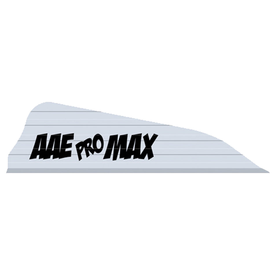 AAE Pro Max Vanes White 1.7 in. 100-Pack Arrow Fletching