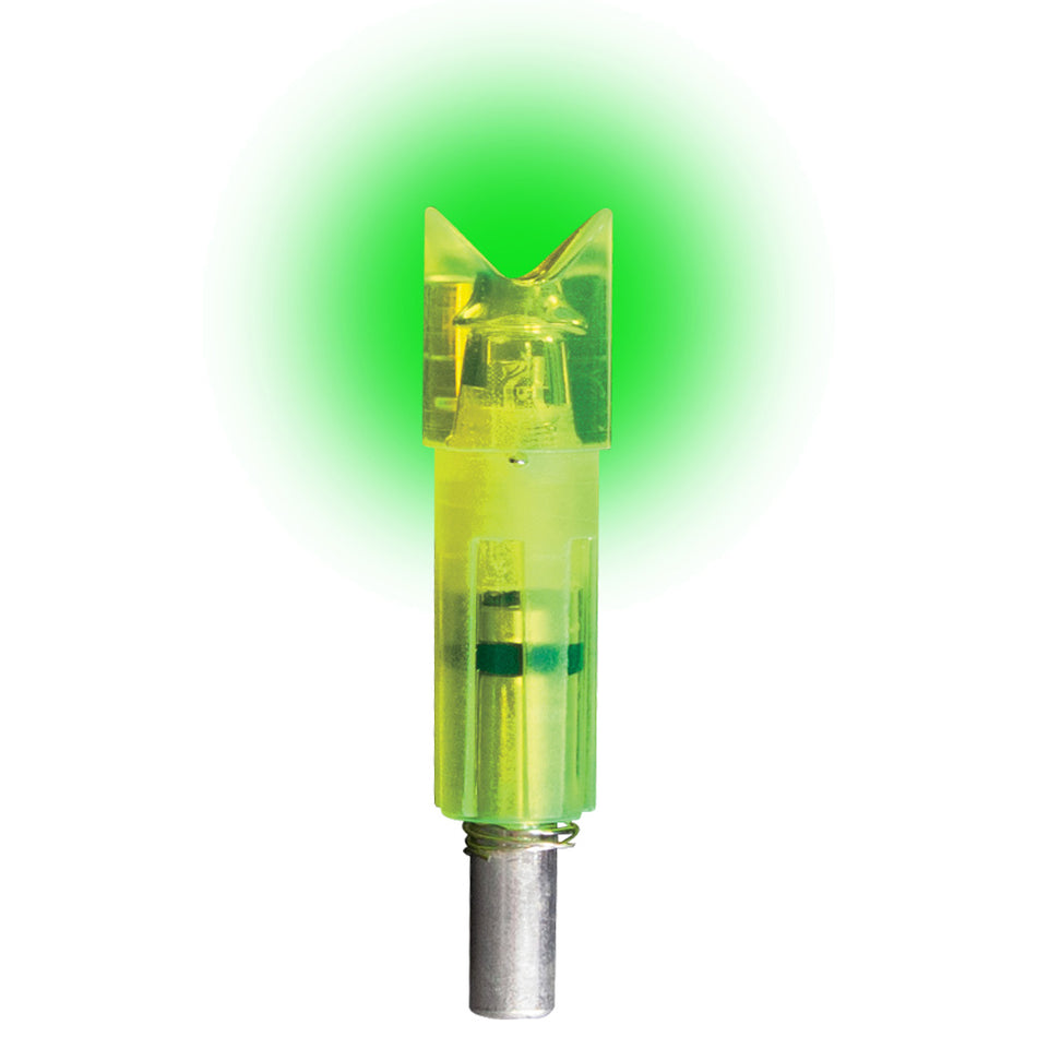 Lumenok Crossbow Lighted Nocks Green Moon GT Laser IV/Nitro 3-Pack