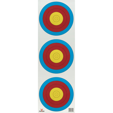 30-06 Paper Targets 3 Spot Vertical 100 Pack