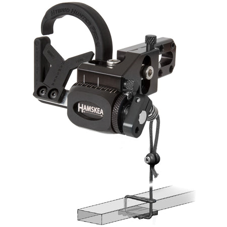Hamskea Hybrid Hunter Pro Rest Micro Tune Black Left Hand