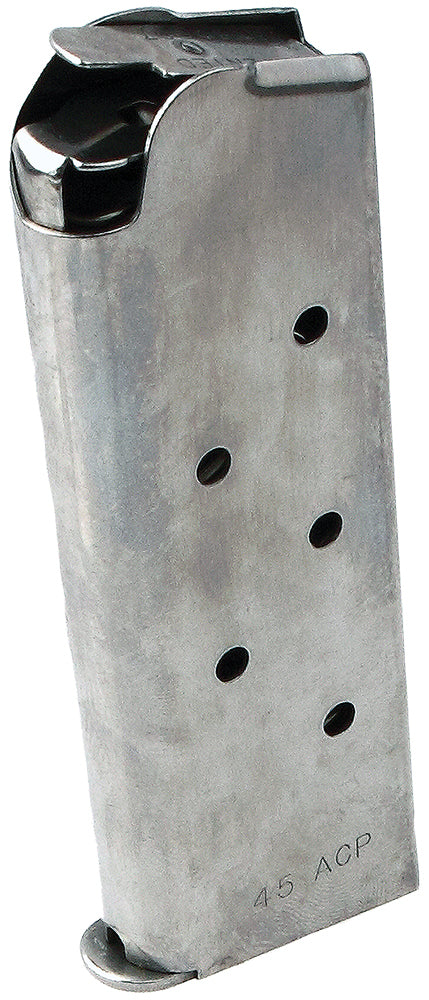Sig Sauer MAG1911457 1911 Compact/Ultra Compact 7-Round .45 ACP Stainless Steel Magazine