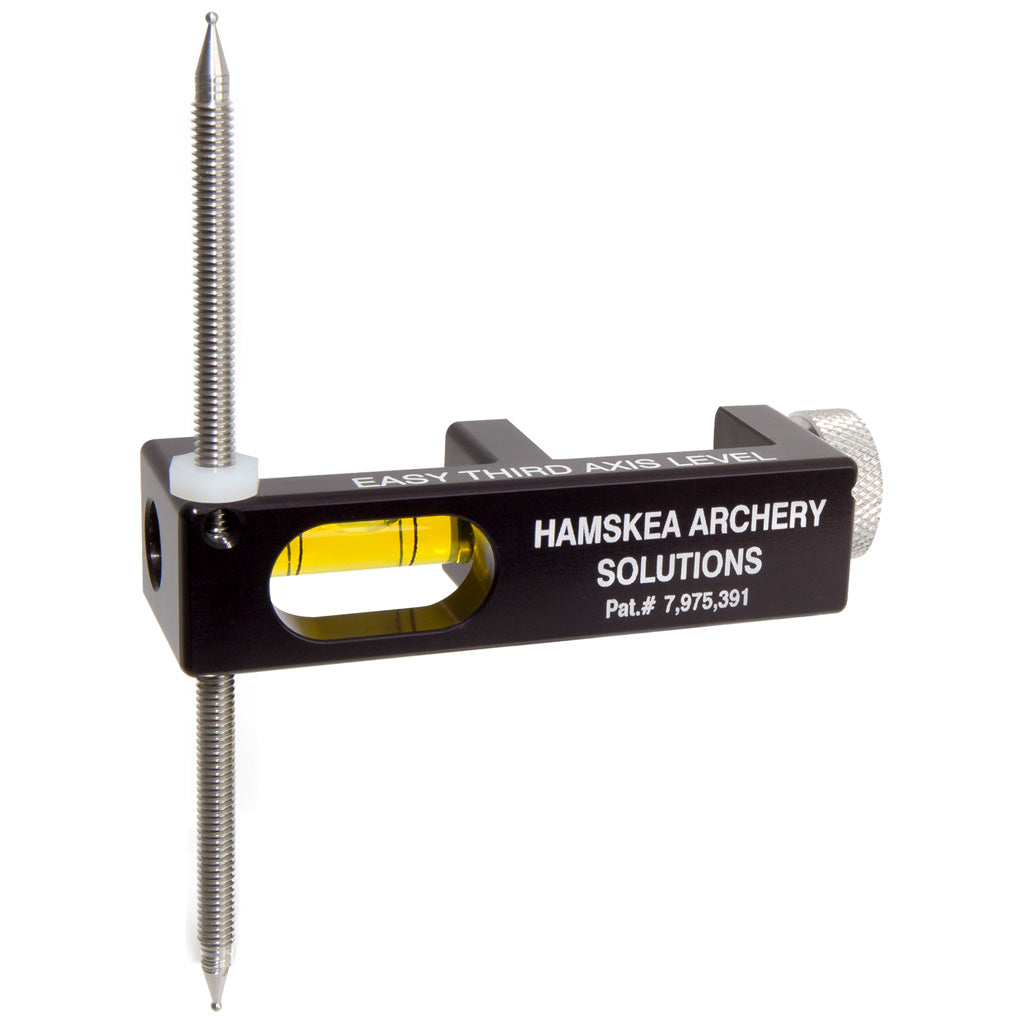 Hamskea Easy Third Axis Level for Bow Sights Black