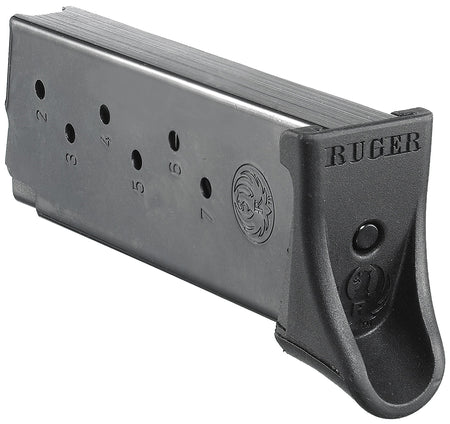 Ruger 90363 LC9 7rd Magazine 9mm Luger for Ruger LC9/EC9s, Extended Floorplate, Blued Steel