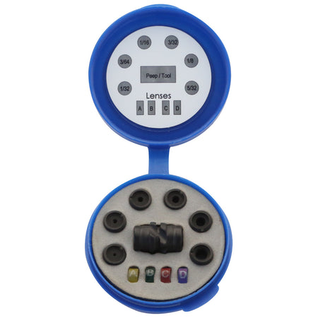 Hamskea InSight Deluxe Peep Kit Standard - 6 Apertures and 4 Clarifiers